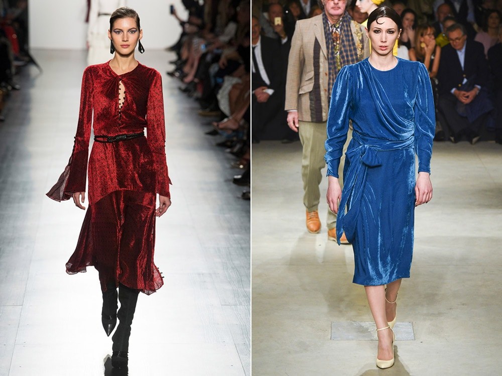 Платья осень зима 2021-2022 года модные тенденции